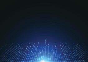 Abstract background with technology. vector