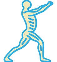 Dynamic Body Movement Pose Sketch vector
