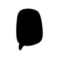 Speech bubble icon . Flat design style eps 10. vector