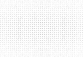 Wide pattern texture for bullet journal. Dotted squared grid graph paper layout for notebooks. Dotted simple backdrop. Printable graphic sheet. vector