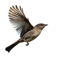 Bird in flight wings spread against a stark backdrop showcasing its plumage highlighting avian beauty and the moment of free flight png