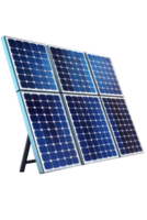 Efficient solar panel array captures sunlight to generate clean energy promoting sustainability in a clean environment png