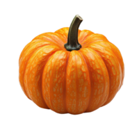 Pumpkin a festive symbol of autumn Halloween and harvest Its vibrant orange color brings warmth and joy to the season png