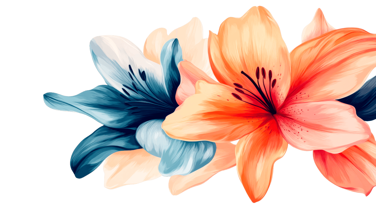 Lilyページ Vibrant orange tiger lily flower, botanical beauty, floral