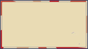 Background animation for Quiz or descriptive elements good for teaching something through texts comical video