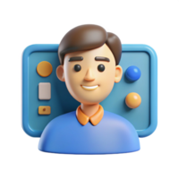 elegant abstract Facial recognition software interface detailed png
