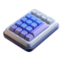 impressive traditional Wireless keyboard with numeric keypad high resolution png