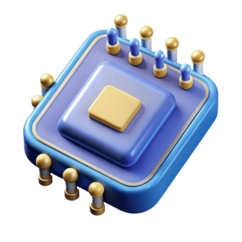 utöver det vanliga rustik dator processor med stift professionell png