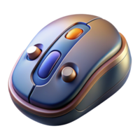 extraordinary abstract Gaming mouse with customizable buttons high quality png
