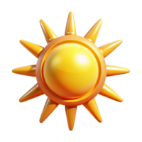 wonderful contemporary A sun, abstract and radiant authentic png