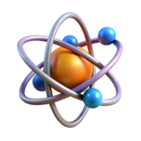 serene rustic An atom, abstract and elemental premium png