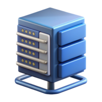 serene minimalist Server rack unit, high resolution png