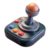 serene minimalist Spaceship control stick, ergonomic design, buttons and triggers premium png