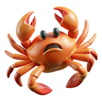 magnificent creative A crab, claws open genuine png