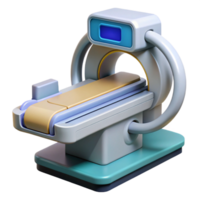 impressive creative Advanced medical scanner with digital display high resolution png