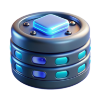 magnificent artistic Futuristic data storage device with blinking lights premium png