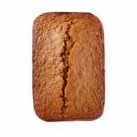 Freshly Baked Brown Bread Loaf with Crusty Texture and Steam Vent for Culinary Use png