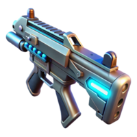 stunning artistic Futuristic weapon, energy rifle, glowing sights high resolution png