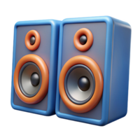 elegant rustic A pair of studio monitor speakers high resolution png