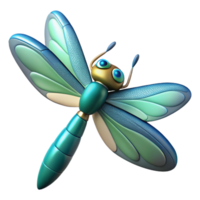 wonderful abstract Dragonfly detailed png