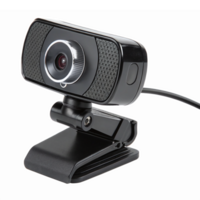 High Definition Webcam with Adjustable Clip for Streaming and Conferencing png