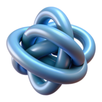 serene contemporary A complex knot of interwoven lines authentic png