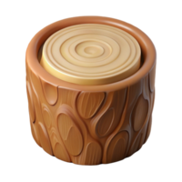 impressive abstract Cross-section of a tree trunk genuine png
