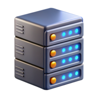 wonderful traditional A server rack unit with blinking lights, genuine png