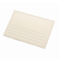 Blank Note Card Template with Lined Space for Writing and Customization png