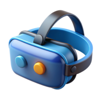 serene contemporary VR headset with haptic feedback high quality png