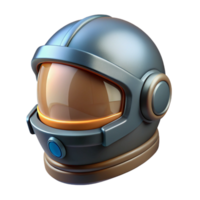 stunning creative Sci-fi helmet, pilot design, visor up authentic png