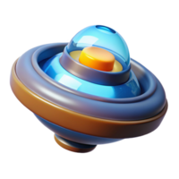 beautiful minimalist Anti-gravity device, compact design, glowing core high resolution png