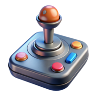 impressive modern Spaceship control stick, ergonomic design, multiple buttons exclusive png