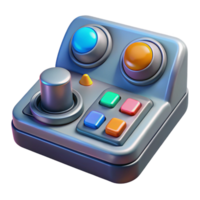 elegant traditional Spaceship control panel with illuminated buttons exclusive png
