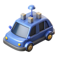 beautiful traditional Autonomous vehicle sensor array detailed png