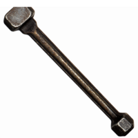 Realistic Metal Bolt with Hexagonal Head for Industrial and Mechanical Applications png