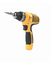 Cordless Electric Drill with Ergonomic Handle and Replaceable Bit for DIY Projects png