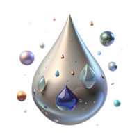 impressive contemporary Raindrop Ripple Effect Isolated high resolution png
