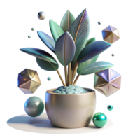 extraordinary modern Realistic Shadow of Plant Isolated Cutout high quality png