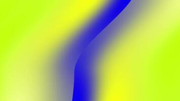 A vibrant gradient background with diagonal wave-like patterns transitioning from yellow to blue, with hints of green, creating a dynamic and modern effect. The design is abstract video