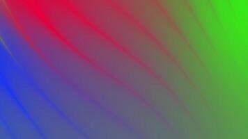 Vibrant gradient background displaying flowing lines in colorful hues. Abstract art concept video