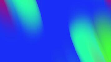 A smooth gradient background with vertical wave-like patterns transitioning from blue to green, with hints of pink, creating a vibrant and modern video