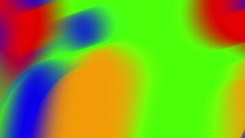 Gradient background merging green and blue hues softly. Abstract design concept video