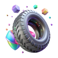wonderful modern Shadow of Tire Track with Tread Pattern Transparent Background high quality png