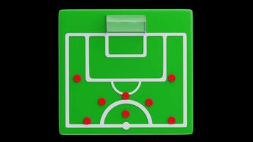 3D Animation of Player Field Position video