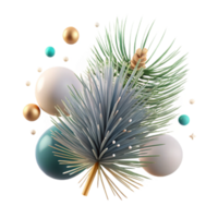 impressive vintage Single Pine Needle with Texture Cutout authentic png