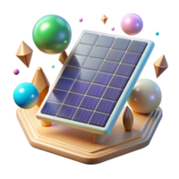 stunning rustic Solar Panel Array Isolated with Sunlight premium png