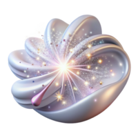 vibrant abstract Sparkling Light Trails with Fairy Dust Effect Cutout authentic png