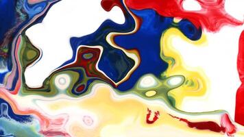 Abstract mix color fluid background animation. video