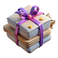 stunning abstract Stack of Old Letters Tied with Ribbon Isolated Element png